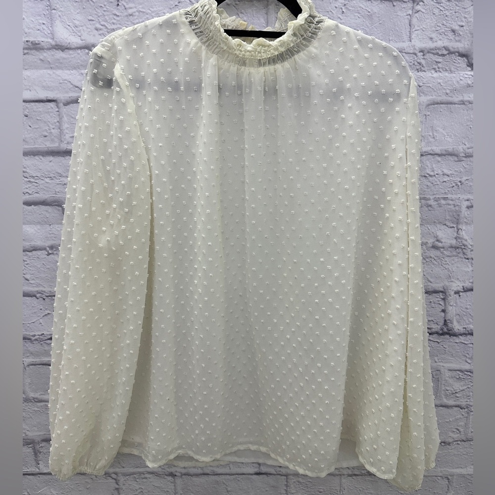 Cream Blouse
